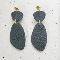 Black Leopard Earrings Collection