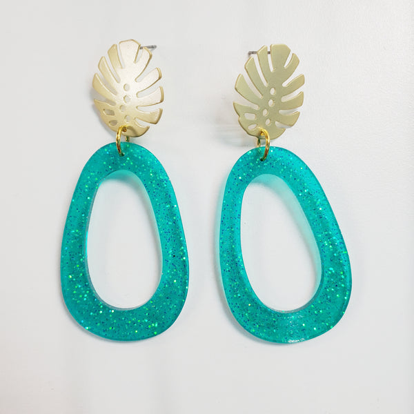 Green Leaves Earrings Collection
